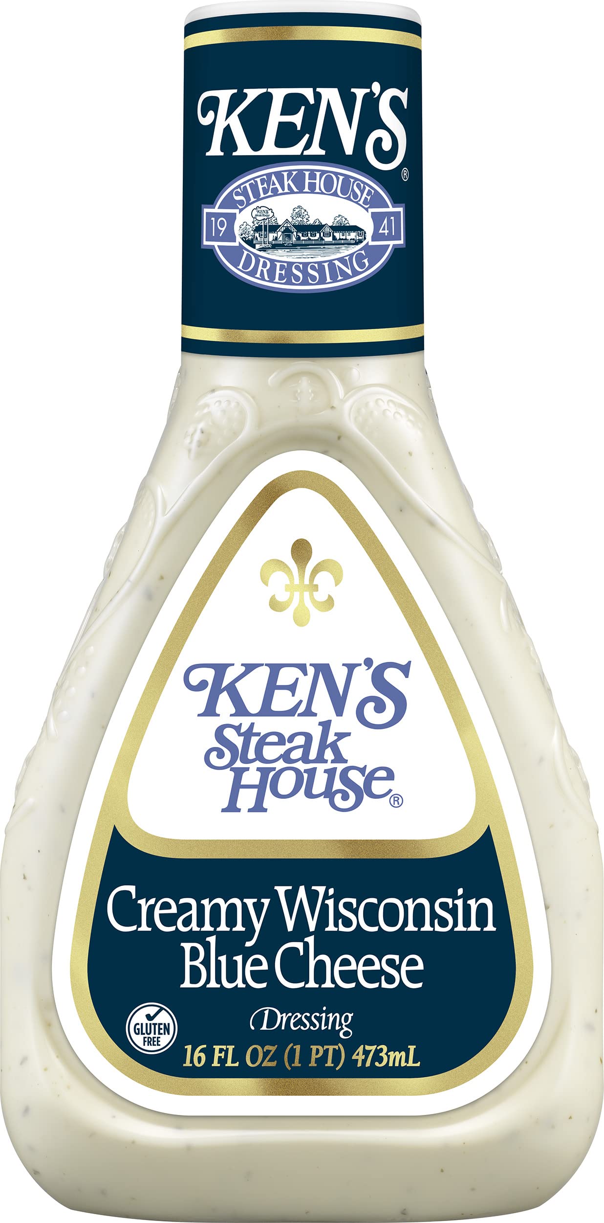 Ken'S Steak House Creamy Wisconsin Blue Cheese Dressing (16 Fl Oz (Pack Of 2))