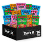 That's it. Fruit Crunchables Variety Pack, Fruit Snacks for Kids, 100% Fruit Crisps, Plant-Based, Non-GMO, Gluten-Free, No Sugar