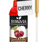 Syruvia Cherry Syrup - Premium Flavoring Syrup For Tea, Italian Sodas, Beverages, Desserts, Ice Cream, Cocktails & Mocktails - K