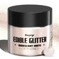 bayep Iridescent-White Edible Glitter for Drinks and Cakes, 30g Luster Dust for Parties and Events