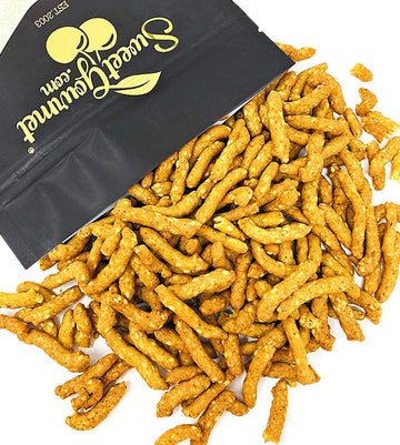 Sweetgourmet Narrow Salted Sesame Sticks | 15 Oz Bag