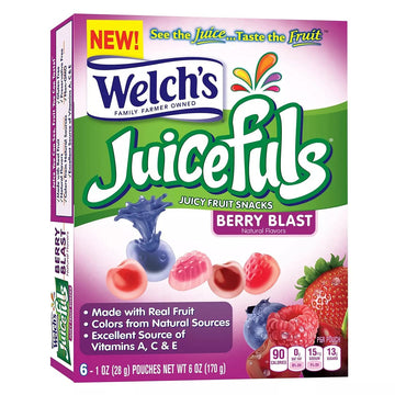 1 Oz Welch'S Juicefuls Berry Blast 6Ct