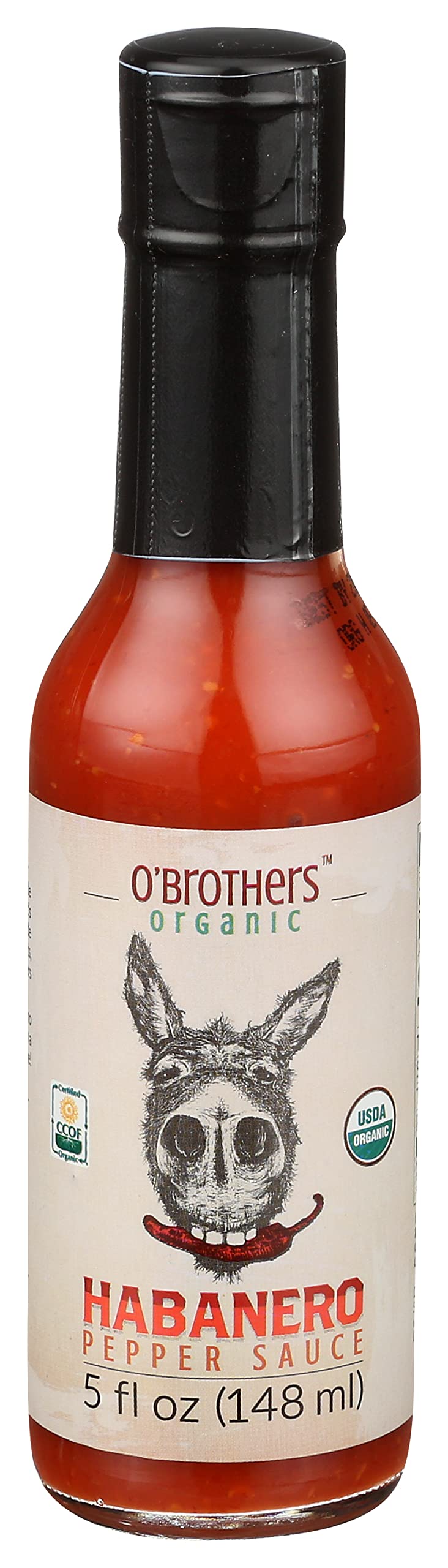 OBrothers Hot Sauce Habanero Pepper Sauce (12X5 OZ)