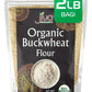 Jiva Organics Buckwheat Flour (Dark) 2 Lb Bag - Vegan, Non-Gmo, Kuttu, Earthy Flavor