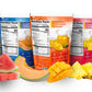 Klass Aguas Frescas Tropical Drink Mix Variety Pack - Watermelon, Cantaloupe, Mango & Pineapple, 14.1 Oz (4-Pack) - No Artificial Flavors, Vitamin C