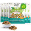 BeanVIVO 6-Pack Salad Protein Booster - Organic cooked Edamame & Quinoa Hint of lemon delivering a burst of taste and 9g of prot
