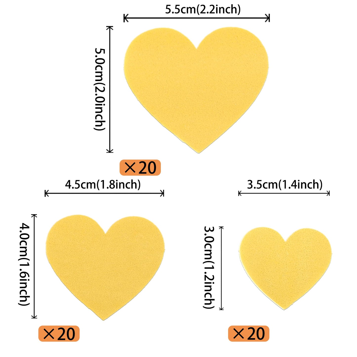 60 Pcs Edible Heart Cupcake Toppers Wafer Paper Sweet Love Heart Cake Decorations Edible Wedding Engagement Cupcake Picks For Va