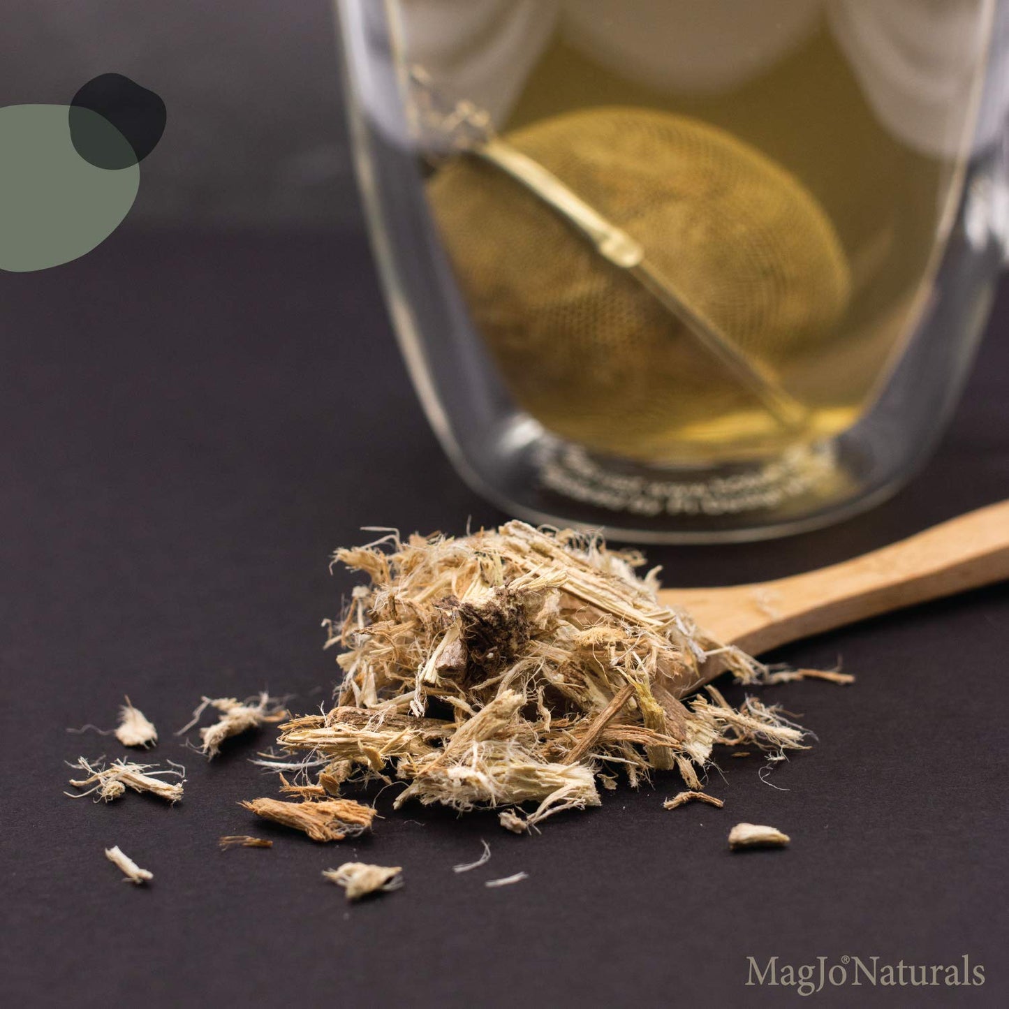 Magjo Naturals Marshmallow Root, Cut & Sifted, Non-Irradiated, Bulk Bag, Althaea Officinalis L. (1 Lb)