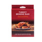 HIC Kitchen Roasting Turkey Brining Bag, Holds 20-Pound Turkey With Brine, Seasonings, And Aromatics For Juicy Tender Flavor
