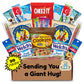 Hangry Kits Sending A Giant Hug Gifts For Men And Women - Send-A-Hug Gift Basket Care Package For Men, To A Friend Or Loved One