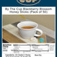 By The Cup Blackberry Blossom Honey Sticks (Pack Of 50)