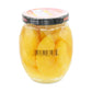 Mw Polar Peach Slices In Light Syrup, Glass Jar 10Oz (Pack Of 12)