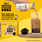 Twrl Brown Sugar Boba Bubble Tea Toppings - Taiwanese Boba Pearls, Cafe-Style Tapioca Milk Tea Topping, Instant - Perfect For Milk Tea And Coffee, Gluten-Free, Plant-Based - Pack Of 6 Single Servings