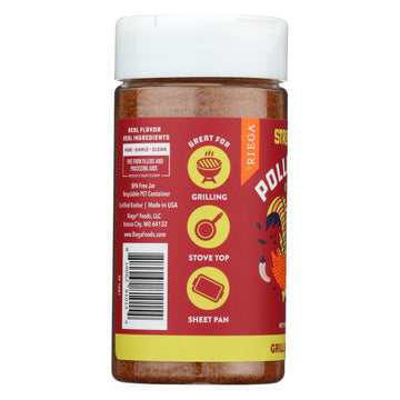 Riega Pollo Rojo Street Taco Grill Seasoning, 6.25 oz - Perfect for Authentic Tacos, Flavorful and Easy to Use