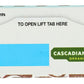 Cascadian Farm Organic Chewy Dark Chocolate Chip Granola Bars, 6 ct, 1.2 oz each