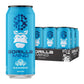 Gorilla Mind Energy Drink | Unmatched Energy  Amplified Focus | N-Acetyl-L-Tyrosine  Alpha-GPC  200mg Caffeine  Uridine  Saffron | 0 Sugar Or Artificial Colors | 16oz  12-Pack (Blue Raspberry)