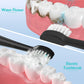Replacement Brush Heads For ???????????????? ??????????-???????????? Flossing Toothbrush With Cover, Compact, 3 Count Black, Har