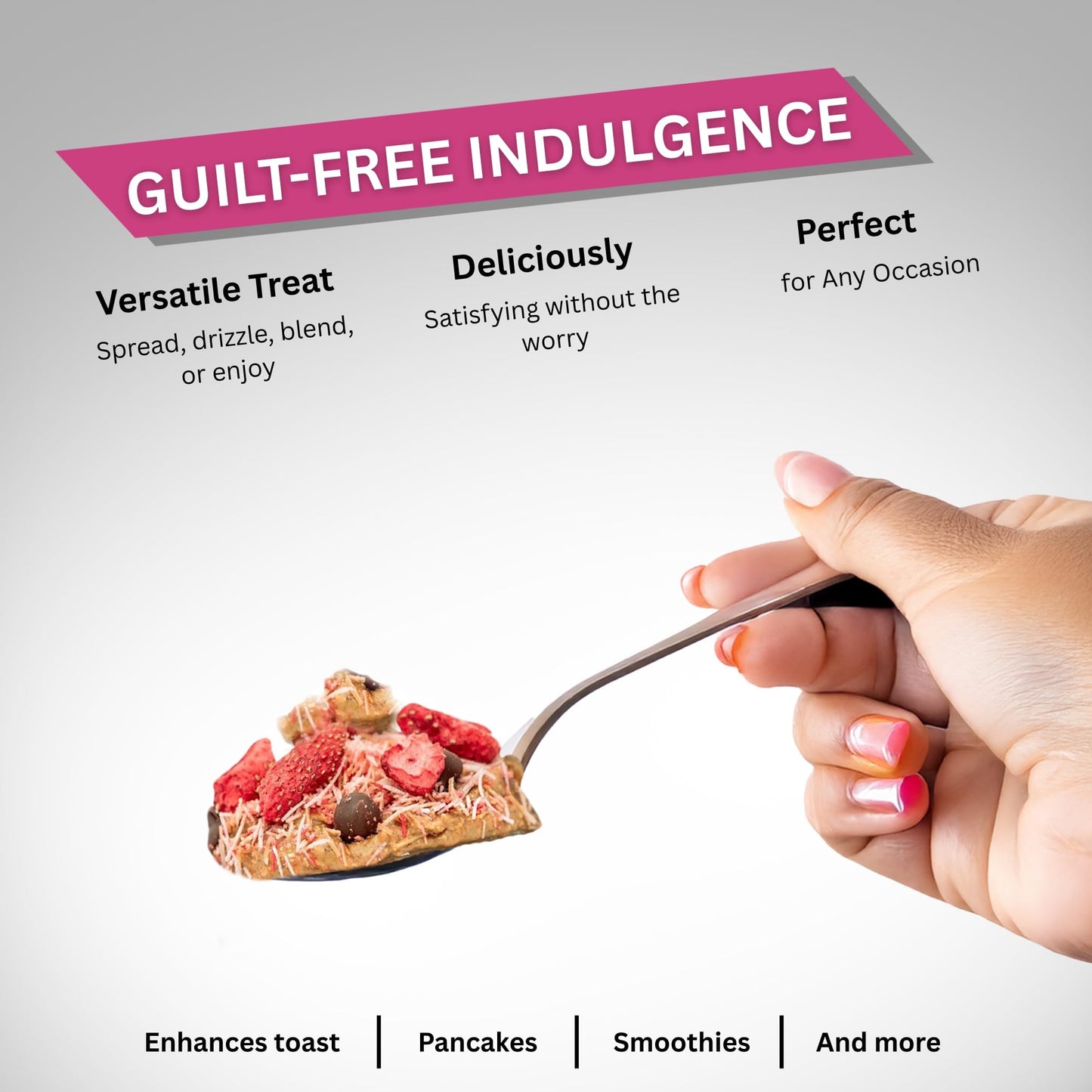 Rainbow Nut Butter, Strawberry Dubai Chocolate Bar Peanut Butter, Spread, Treat, Snack, Dessert, High Protein Flavored Nut Butte