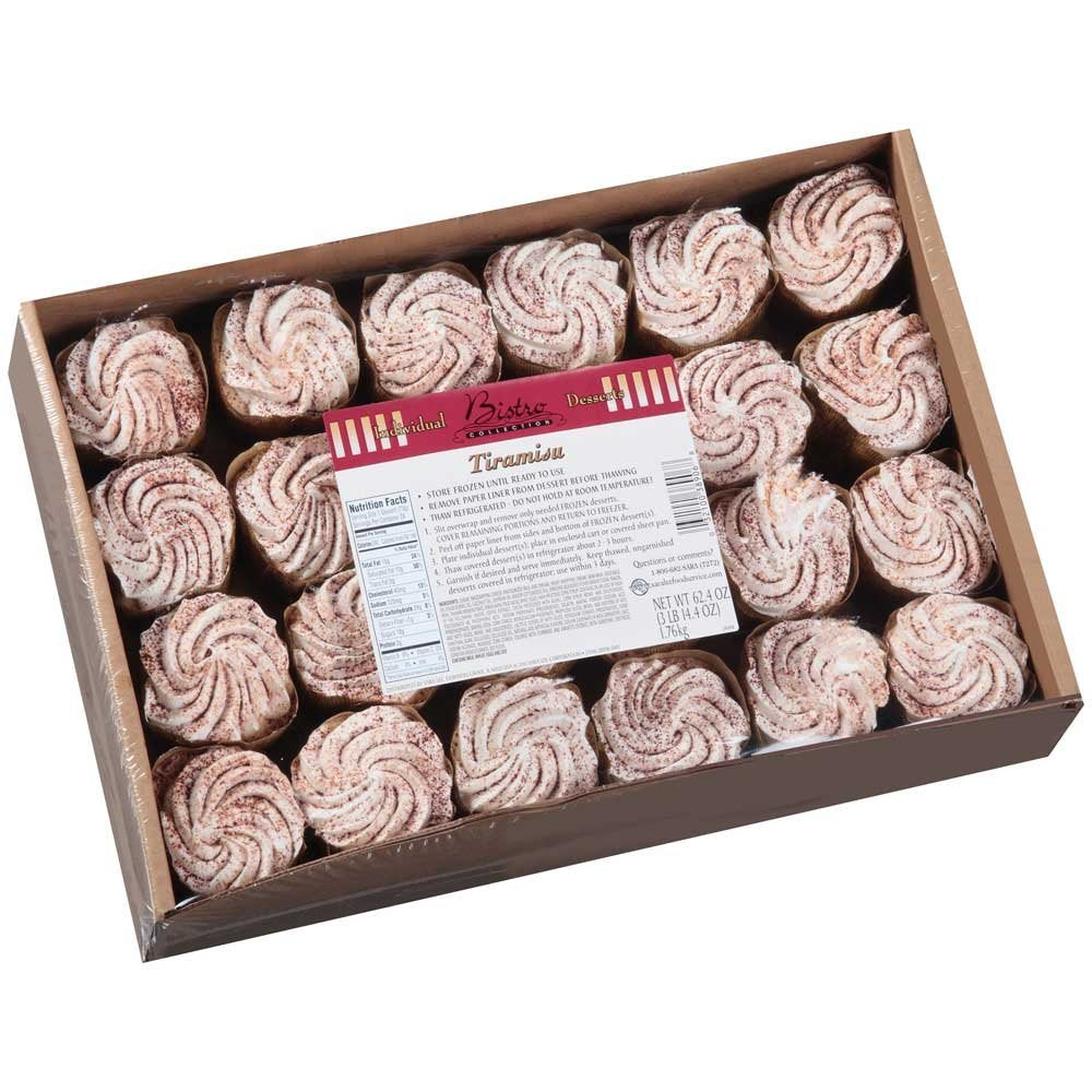Bistro Collection Tiramisu Dessert Cake -- 24 Per Case.