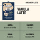 Flavia Lavazza Vanilla Latte Freshpacks works only with Flavia malt-inspired (Case of 72)