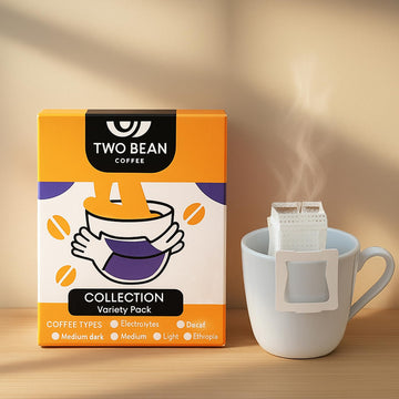Enhanced Drip Coffee Packets - Special Edition Collection Gourmet Arabica - 6-Pack Japanese Pour Over For Gifts Travel Office