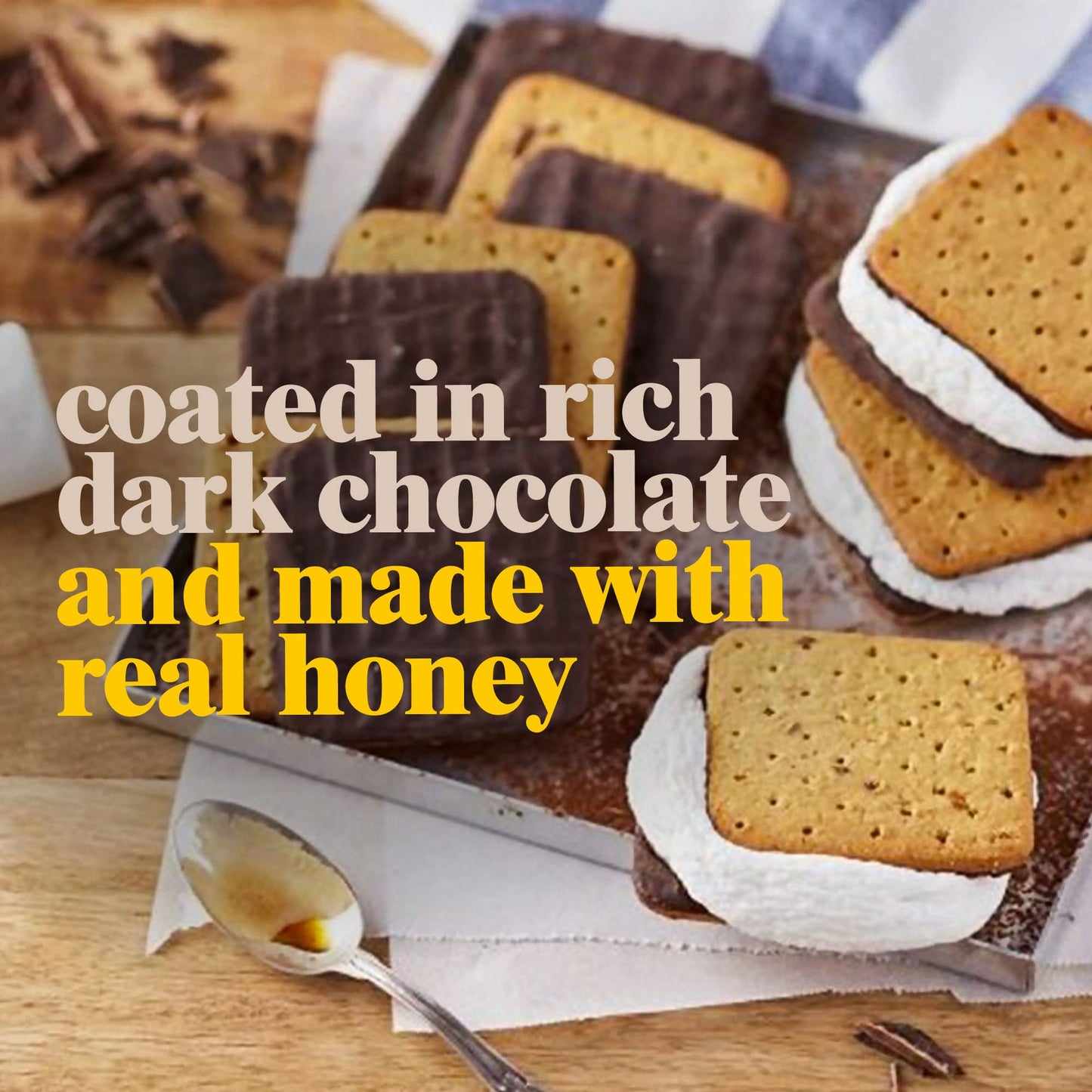 Schar Gluten Free Chocolate Honeygrams Crackers With Rich Dark Chocolate And Real Honey - 6.7 Ounce (Pack Of 1)