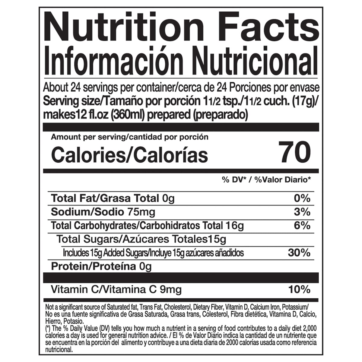 Zuko Mango Instant Powder Drink Family Pack, 14.1 Oz, Pack Of 6