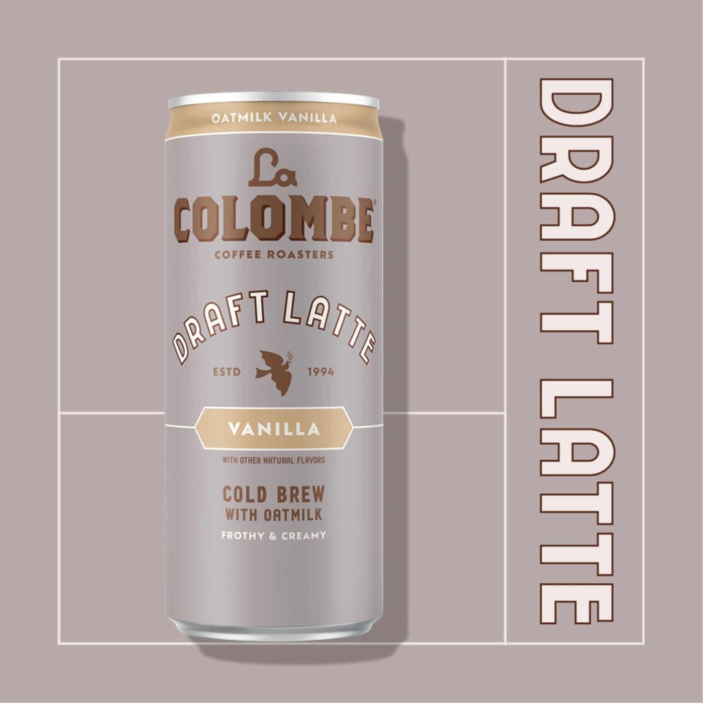 La Colombe Coffee, Oatmilk Vanilla Latte, 11 Fl Oz Cans (Pack Of 12), Coffeehouse Quality Cold Brew, Specialty Grade Coffee Bean