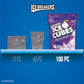 ICE BREAKERS Ice Cubes Arctic Grape Sugar Free Chewing Gum Pouch, 8.11 oz (100 Pieces) (Pack of 2)