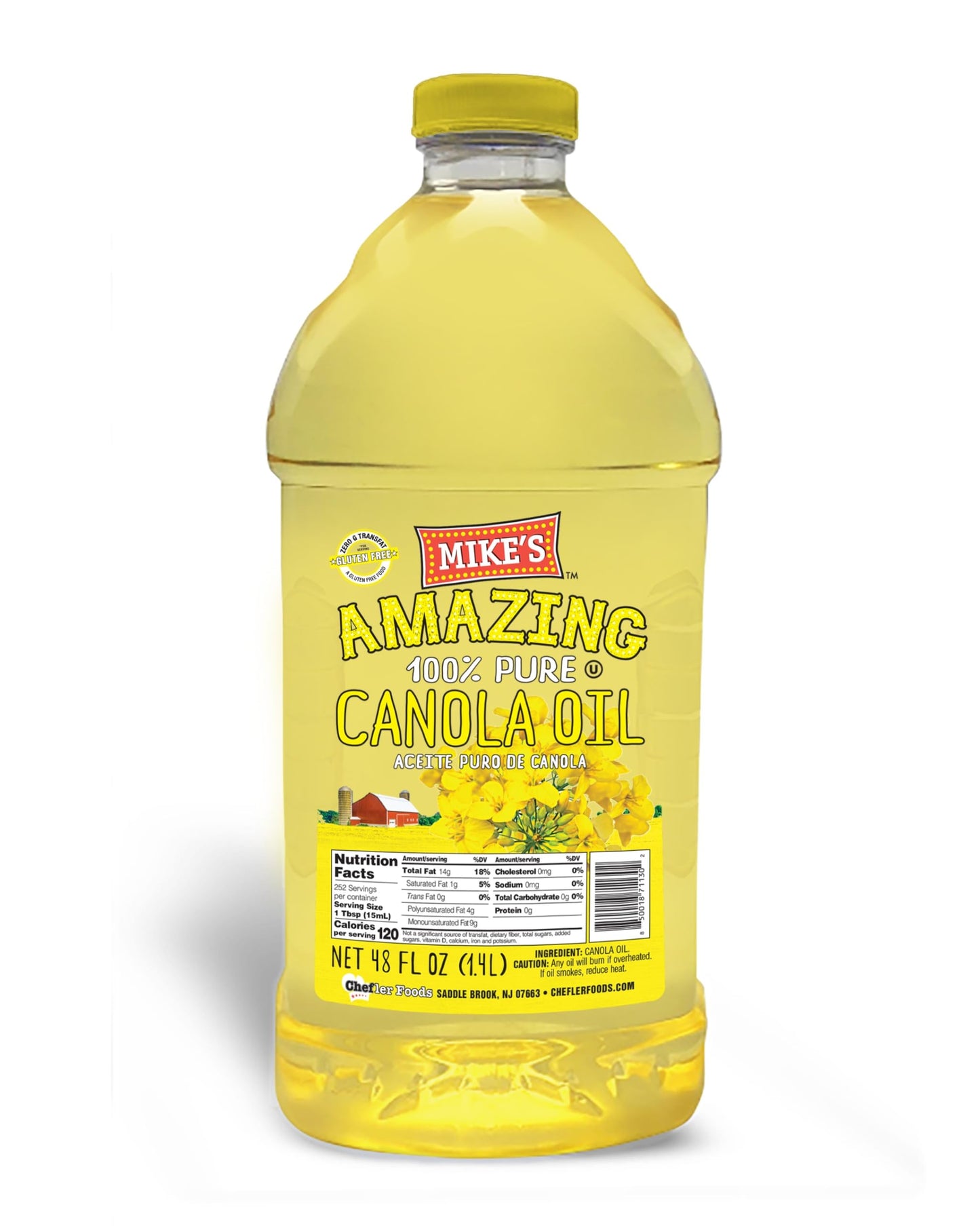 Mike's Amazing Canola Oil, 48 Fl Oz
