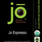 Jo Coffee Medium Dark Roast Whole Bean Organic Espresso, 2 lb, USDA Certified, NON-GMO, Fair Trade, Gluten Free