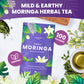 Cederberg Organic Moringa Herbal Tea - 100 Tea Bags, Eco-Friendly, Non-GMO, Caffeine-Free, Zero Sugar, 1 Count