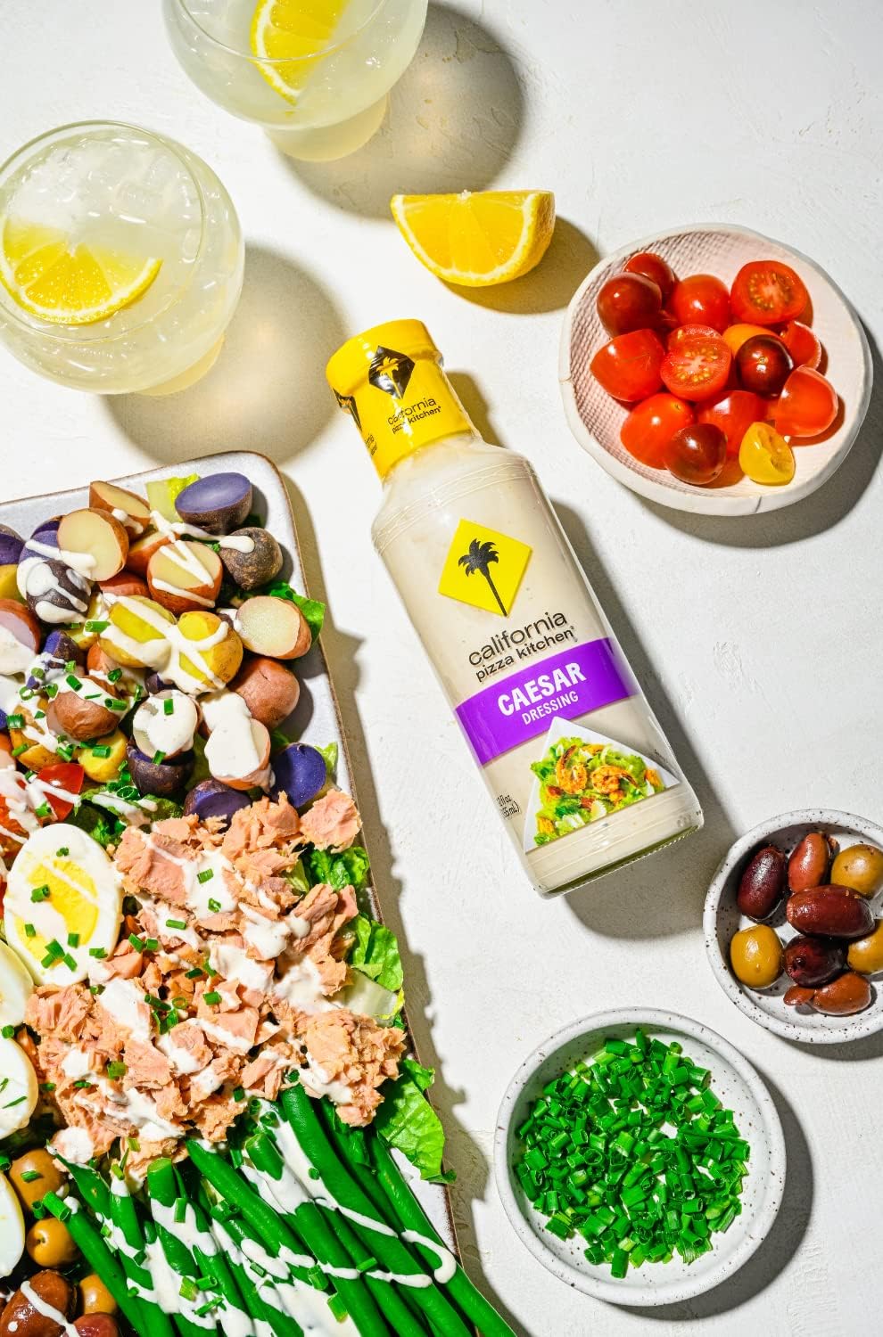 California Pizza Kitchen Caesar Dressing - Creamy Caesar Salad Dressings, Restaurant-Like Caesar Dressings, Fresh & Creative Fla