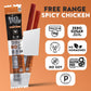 Nicks Sticks Spicy Free Range Clean & Balanced Chicken Snack Sticks | Made in the USA | Gluten Free | Paleo, Keto, Whole30 Appr