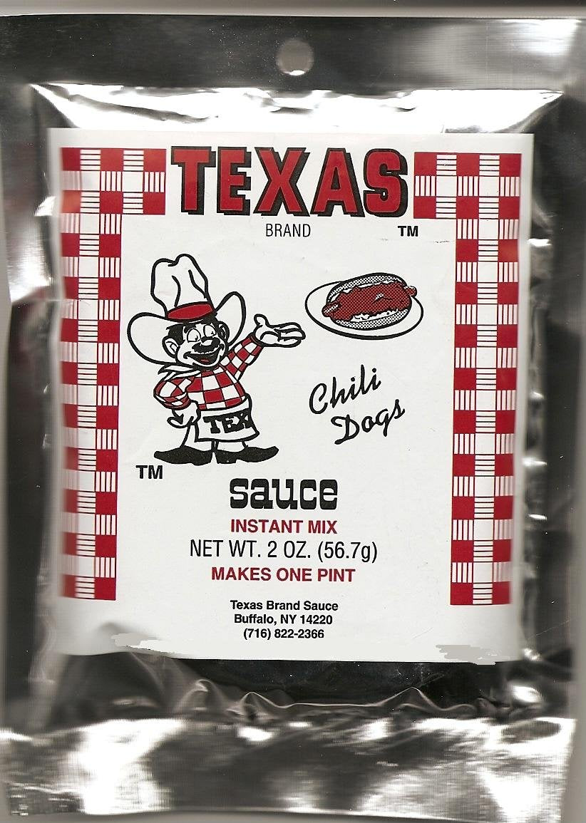 Texas Brand Instant Chili Dog Sauce Mix - 2 oz