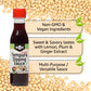 Gyeongnam Trading Inc. Taehwa GOMPYO Tempura Dipping Sauce, Soy Dipping Sauce, NON-GMO, Lemon Plum Ginger Extract, 8.45 Fl Oz