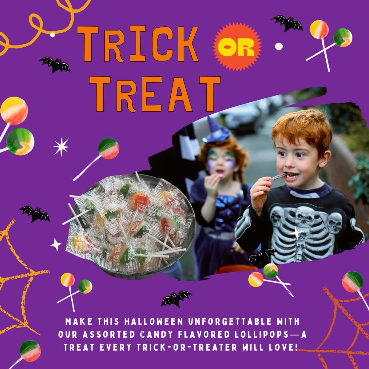 Bulk Flat Lollipops Individually Wrapped Candy - 10 lb. Assorted Flavors of Mixed Fruit Suckers - Party Favors for Kids - Bulk F