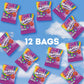 SKITTLES Gummies Wild Berry Fruit Gummy Candy  4.2 Oz Bags (Pack of 12)