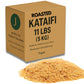 Jatisse Roasted Kataifi Shredded Fillo Dough - Vegan, Pre-Toasted, 5kg (11 lbs) - Ideal for Middle Eastern Desserts