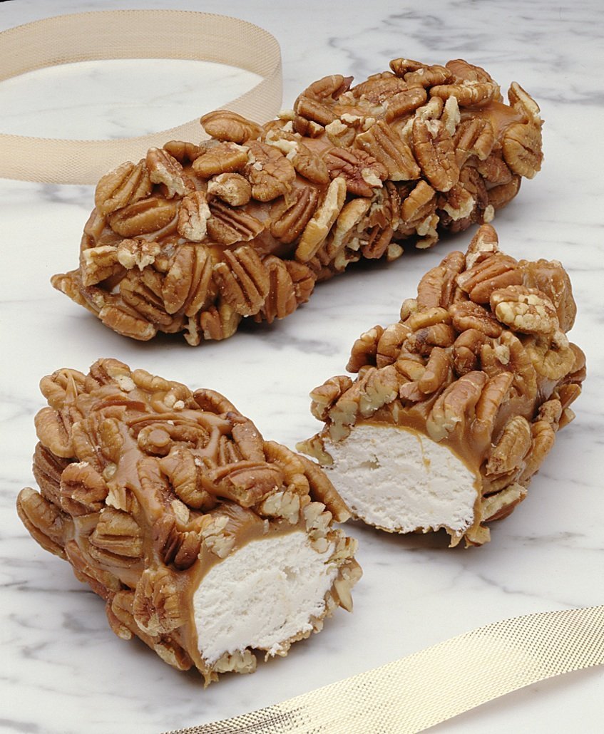 Philadelphia Candies Pecan Caramel Nougat Log, 6 Ounce (Pack Of 1)