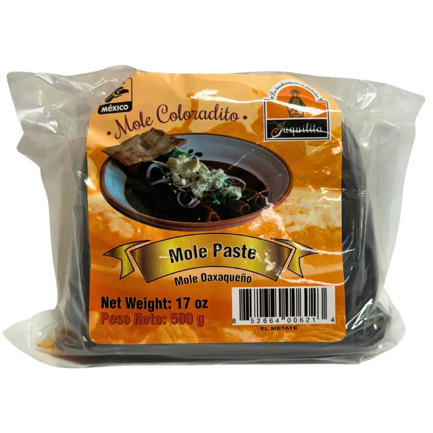 Juquilita Mole Coloradito - Mole Oaxaqueno Paste - 17 Oz