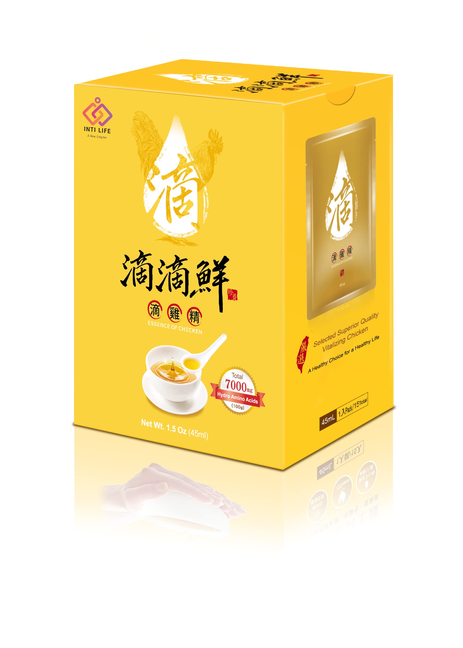 DDDrops Essence of Chicken (Chicken Broth) 15 Pack Family Box