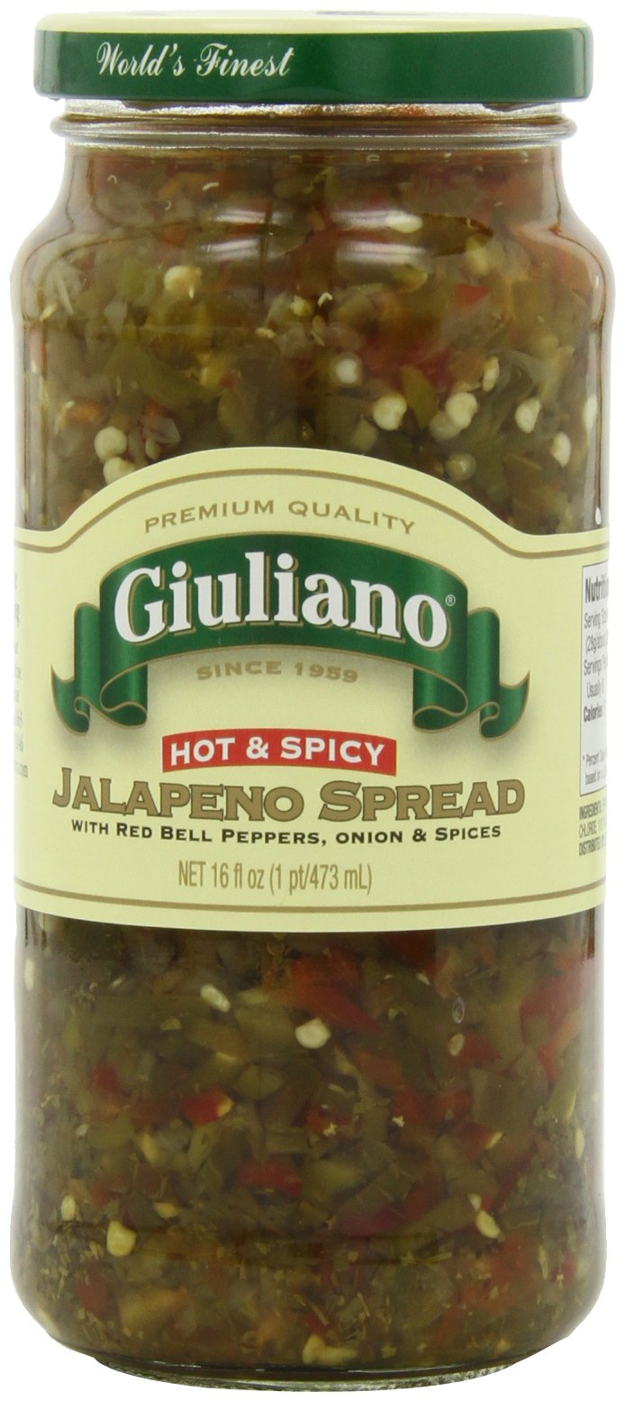 Giulianos Specialty Foods Spread, 16 Ounce (Pack of 6)