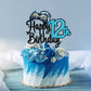 Video Game Happy 12Th Birthday Cake Topper - Video Game Boy'S 12Th Birthday Party Blue Cake Supplies - Game On Level Up Winner P