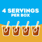 Jell-O Butterscotch Instant Pudding Sugar Free (4-Pack)