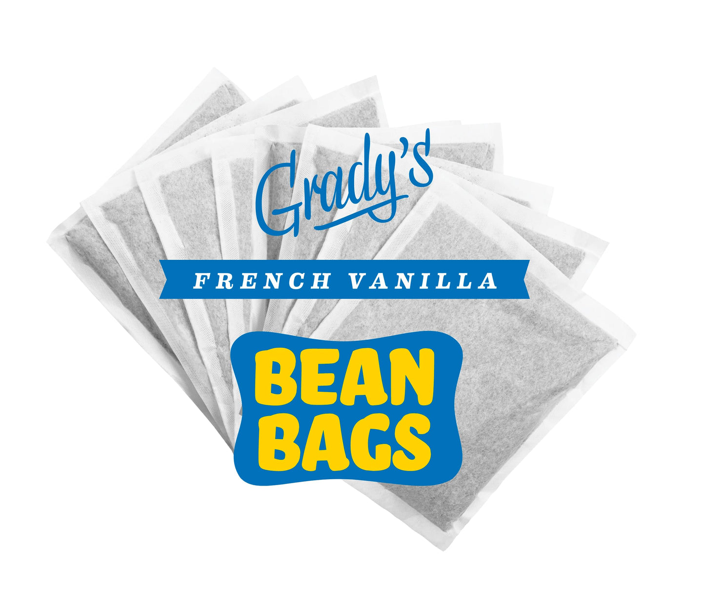 GradyS Cold Brew Coffee  French Vanilla  Bean Bag Bundle With 8 (2Oz.) Bean Bags  24 Total Servings