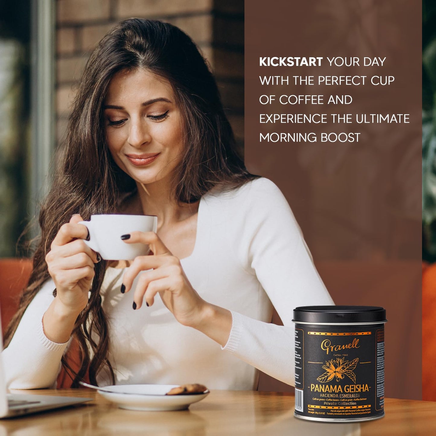 Panama Geisha Coffee Beans: Caf  S Granell Hacienda Esmeralda Whole Bean Coffee Medium Roast, Premium Low Acid Panama Coffee Fro