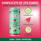 CUCU Cucumber Water + Watermelon Water - Natural Hydration from Cucumbers with Vitamin C, Electrolytes & Antioxidants - No Sugar