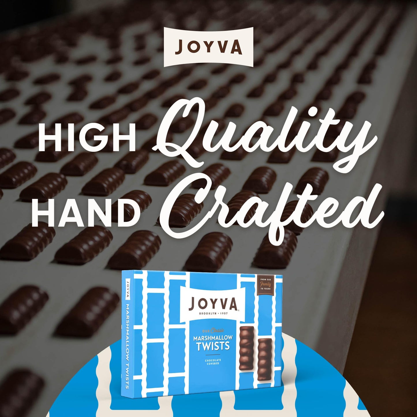 Joyva Chocolate Covered Candies (Mashmallow, 5 Lbs)