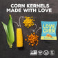 Love Corn Salt & Vinegar Crunchy Corn Snacks - Gluten Free, Kosher, Non-GMO - 0.7oz (Pack of 20)